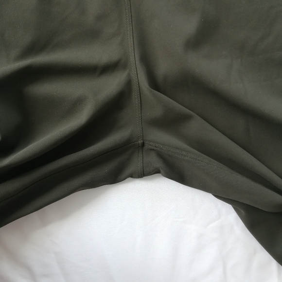 Lululemon Keep Moving 7/8 High Rise Pants Dark Olive Green 10 - Picture 9 of 16